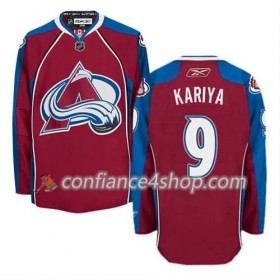 Reebok Maillot de Hockey Colorado Avalanche Paul Kariya #9 Domicile rouge - Homme