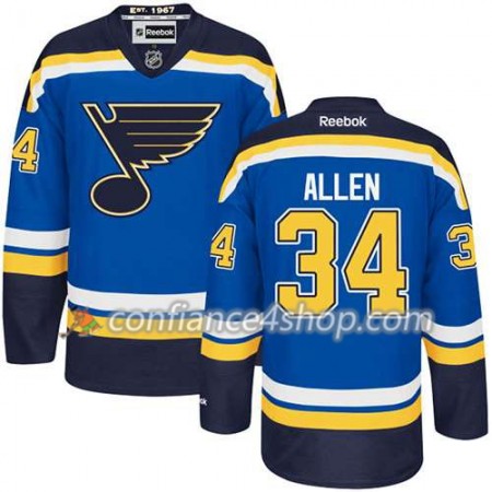 Reebok Maillot de Hockey St. Louis Blues Jake Allen Reebok Premier Domicile #34 - Homme