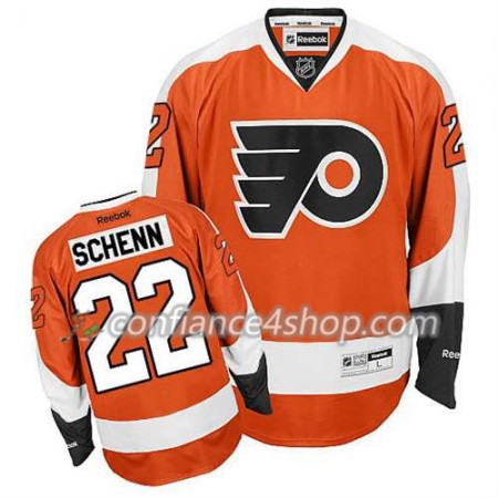 Reebok Maillot de Hockey Philadelphia Flyers Luke Schenn #22 Domicile Orange - Homme
