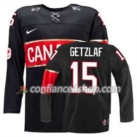 Maillot de Hockey Premier Olympic-Canada Team Ryan Getzlaf #15 Third Noir - Homme