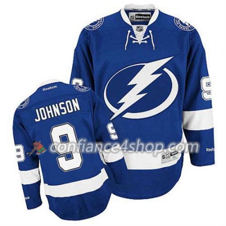 Reebok Maillot de Hockey Tampa Bay Lightning Tyler Johnson #9 Domicile Bleu - Homme Reebok Maillot de Hockey Tampa Bay Lightning Tyler Johnson #9 Domicile Bleu - Homme