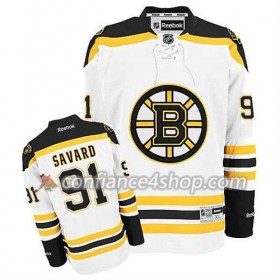 Reebok Maillot de Hockey Boston Bruins Marc Savard #91 Extérieur blanc - Homme