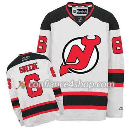 Reebok Maillot de Hockey New Jersey Devils Andy verte #6 Extérieur blanc - Homme