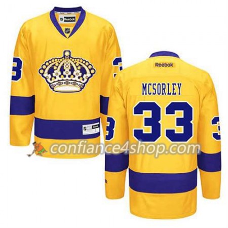 Reebok Maillot de Hockey Los Angeles Kings Marty Mcsorley #33 Premier Third Or - Femme