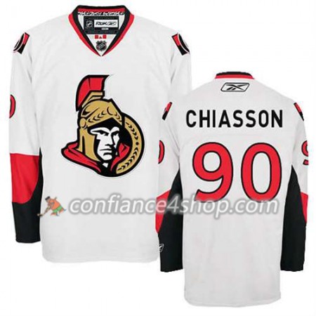 Reebok Maillot de Hockey Ottawa Senators Alex Chiasson #90 Extérieur blanc - Homme