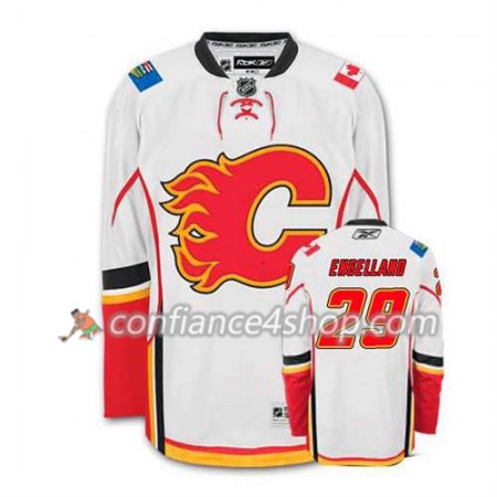 Reebok Maillot de Hockey Calgary Flames Deryk Engelland #29 Extérieur blanc - Homme