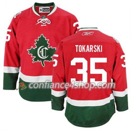Reebok Maillot de Hockey Montreal Canadiens Dustin Tokarski 35 Third rouge - Homme