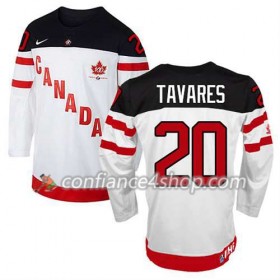 Maillot de Hockey Premier Olympic-Canada Team John Tavares #20 100th Anniversary blanc - Enfant
