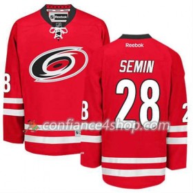 Reebok Maillot de Hockey Carolina Hurricanes Alexander Semin #28 Domicile rouge - Homme