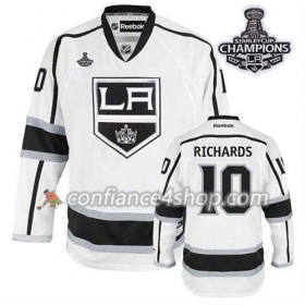 Maillot de Hockey Los Angeles Kings Mike Richards #10 Extérieur Blanc 2014 Stanley Cup - Enfant