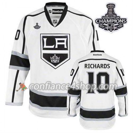 Maillot de Hockey Los Angeles Kings Mike Richards #10 Extérieur Blanc 2014 Stanley Cup - Enfant