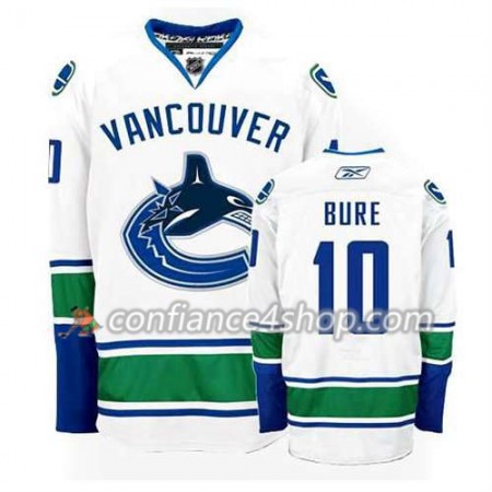 Reebok Maillot de Hockey Vancouver Canucks Pavel Bure #10 Extérieur blanc - Homme