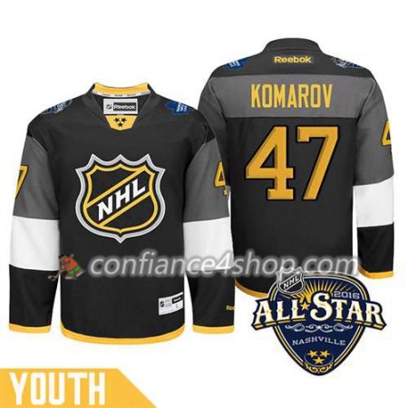 Maillot de Hockey 2016 All-Star Toronto Maple Leafs Leo Komarov #47 Noir - Enfant