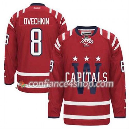 Reebok Maillot de Hockey Washington Capitals Alex Ovechkin #8 2015 Winter Classic rouge - Homme