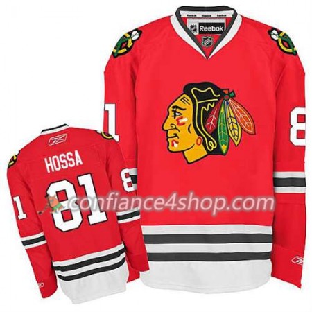 Maillot de Hockey Chicago Blackhawks Marian Hossa #81 Premier Home rouge - Enfant