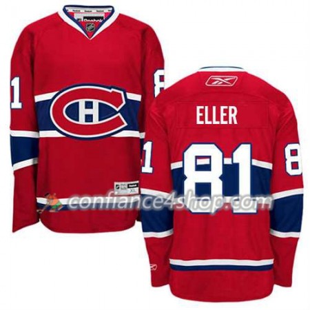 Reebok Maillot de Hockey Montreal Canadiens Lars Eller #81 Domicile rouge - Homme