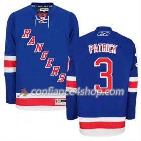 Reebok Maillot de Hockey New York Rangers James Patrick #3 Domicile Bleu royal - Homme