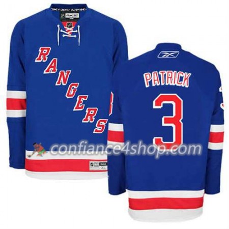 Reebok Maillot de Hockey New York Rangers James Patrick #3 Domicile Bleu royal - Homme Reebok Maillot de Hockey New York Rangers James Patrick #3 Domicile Bleu royal - Homme