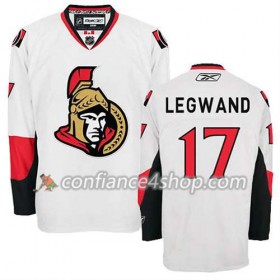 Reebok Maillot de Hockey Ottawa Senators David Legwand #17 Extérieur blanc - Homme
