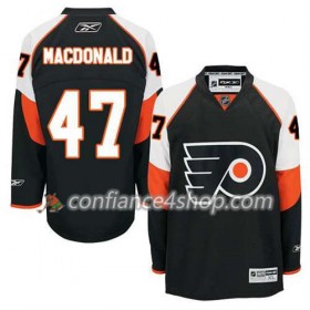Reebok Maillot de Hockey Philadelphia Flyers Andrew MacDonald #47 Third Noir - Homme