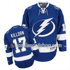 Reebok Maillot de Hockey Tampa Bay Lightning Alex Killorn #17 Domicile Bleu - Homme
