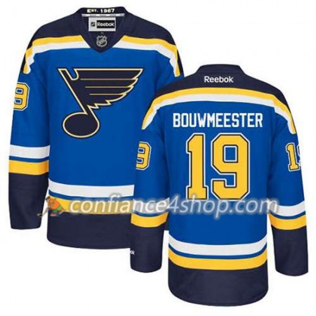 Reebok Maillot de Hockey St. Louis Blues Jay Bouwmeester #19 Domicile Bleu royal - Homme
