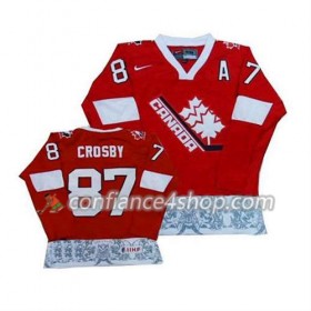 Maillot de Hockey Premier Olympic-Canada Team Sidney Crosby #87 rouge - Enfant