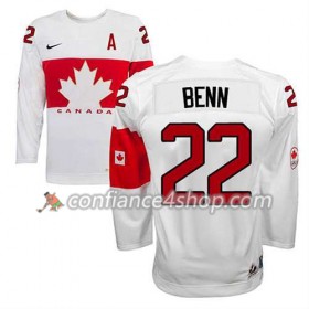Maillot de Hockey Premier Olympic-Canada Team Jamie Benn #22 Domicile blanc - Femme