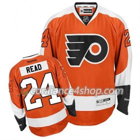 Reebok Maillot de Hockey Philadelphia Flyers Matt Read #24 Domicile Orange - Homme