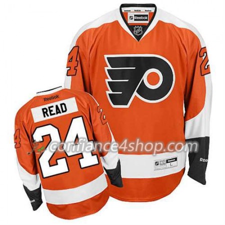 Reebok Maillot de Hockey Philadelphia Flyers Matt Read #24 Domicile Orange - Homme