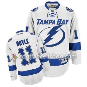 Reebok Maillot de Hockey Tampa Bay Lightning Brian Boyle #11 Extérieur blanc - Homme
