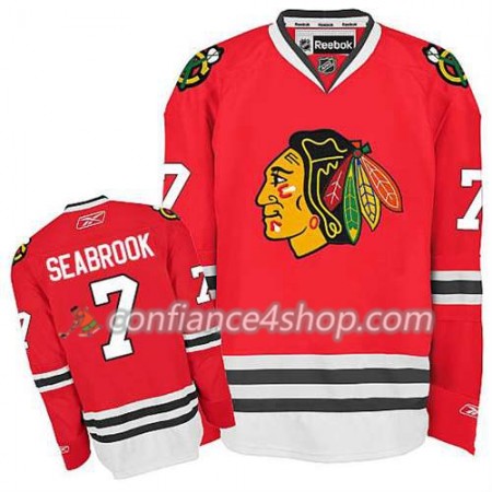 Maillot de Hockey Chicago Blackhawks Brent Seabrook rouge #7 Premier Home - Enfant