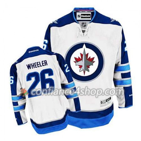 Reebok Maillot de Hockey Winnipeg Jets Blake Wheeler #26 Extérieur blanc - Homme