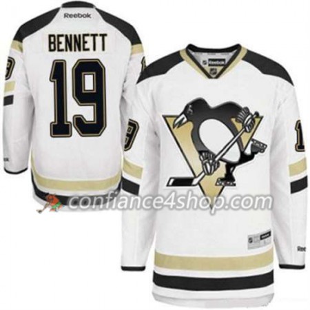 Reebok Maillot de Hockey Pittsburgh Penguins Beau Bennett 19 Blanc 2014 Stadium Series - Homme