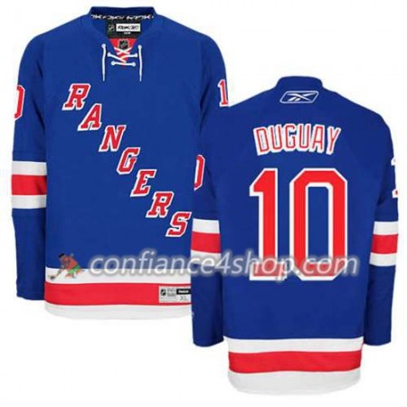 Reebok Maillot de Hockey New York Rangers Ron Duguay #10 Domicile Bleu royal - Homme Reebok Maillot de Hockey New York Rangers Ron Duguay #10 Domicile Bleu royal - Homme
