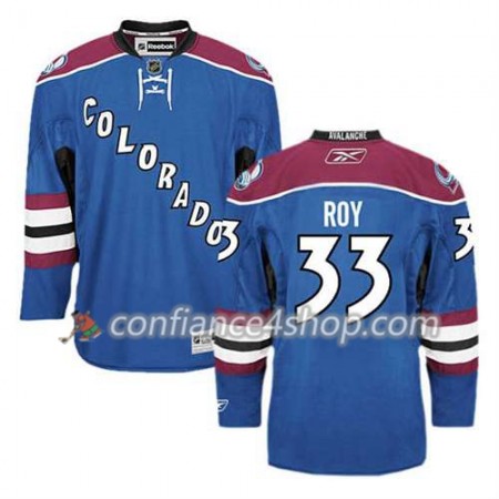 Reebok Maillot de Hockey Colorado Avalanche Patrick Roy #33 Third Bleu - Homme
