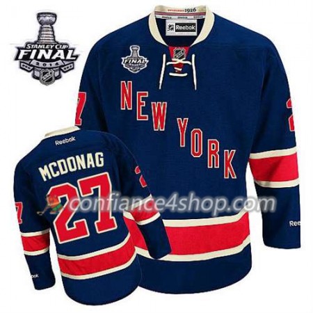 Maillot de Hockey New York Rangers Ryan McDonagh #27 Third Bleu royal 2014 Stanley Cup - Homme Maillot de Hockey New York Rangers Ryan McDonagh #27 Third Bleu royal 2014 Stanley Cup - Homme