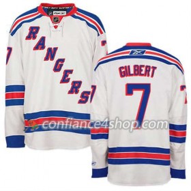 Reebok Maillot de Hockey New York Rangers Rod Gilbert #7 Extérieur blanc - Homme
