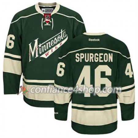 Reebok Maillot de Hockey Minnesota Wild Jared Spurgeon #46 Third vert - Homme Reebok Maillot de Hockey Minnesota Wild Jared Spurgeon #46 Third vert - Homme