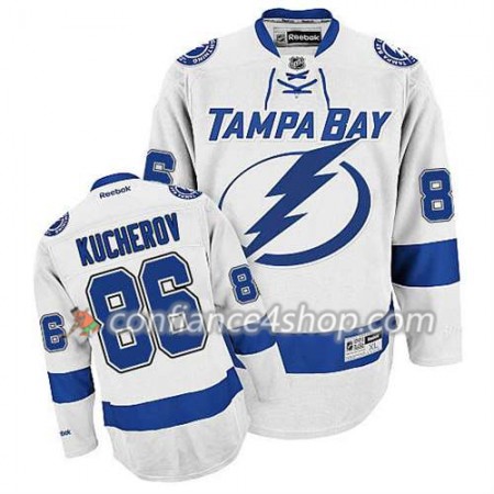 Reebok Maillot de Hockey Tampa Bay Lightning Nikita Kucherov #86 Extérieur blanc - Homme