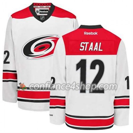 Reebok Maillot de Hockey Carolina Hurricanes Eric Staal #12 Extérieur blanc - Homme