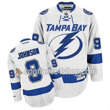 Reebok Maillot de Hockey Tampa Bay Lightning Tyler Johnson #9 Extérieur blanc - Homme