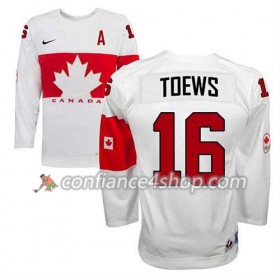 Maillot de Hockey Premier Olympic-Canada Team Jonathan Toews #16 Domicile blanc - Femme
