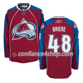 Reebok Maillot de Hockey Colorado Avalanche Daniel Briere #48 Domicile rouge - Homme