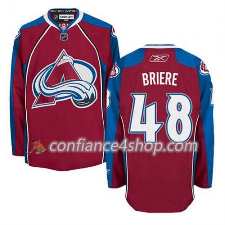 Reebok Maillot de Hockey Colorado Avalanche Daniel Briere #48 Domicile rouge - Homme