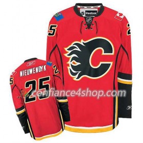 Reebok Maillot de Hockey Calgary Flames Joe Nieuwendyk #25 Domicile rouge - Homme
