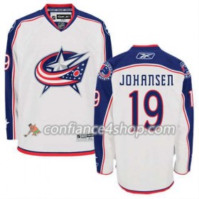 Reebok Maillot de Hockey Columbus Blue Jackets Ryan Johansen #19 Extérieur blanc - Homme