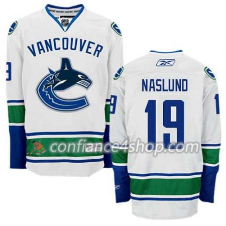 Reebok Maillot de Hockey Vancouver Canucks Markus Naslund #19 Extérieur blanc - Homme