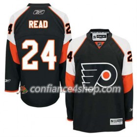 Reebok Maillot de Hockey Philadelphia Flyers Matt Read #24 Third Noir - Homme