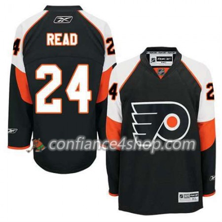 Reebok Maillot de Hockey Philadelphia Flyers Matt Read #24 Third Noir - Homme